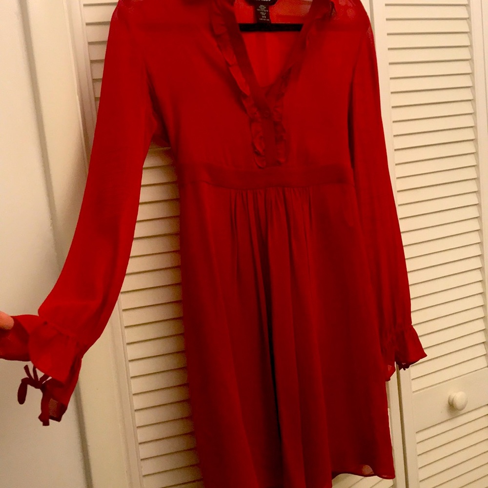Express 100% silk dress